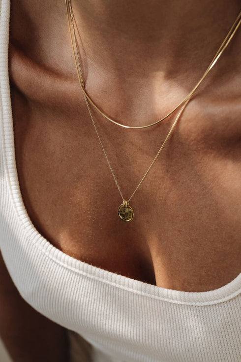 PLAIN AFFAIR KETTING GOUD